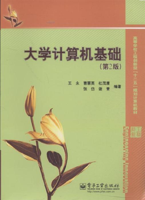 大学计算机基础 第2版 ,9787121136177